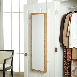 Over the Door Beauty Armoire with Full Length Mirror   7678090
