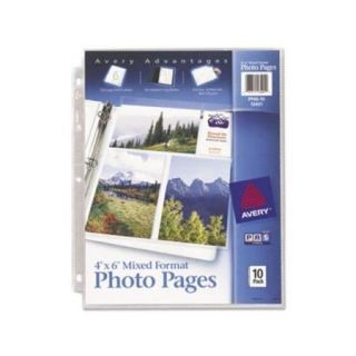 Photo Pages for Six 4 x 6 Mixed Format Photos AVE13401