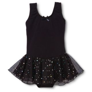 Danz N Motion® by Danshuz® Girls Activewear Dress   Black