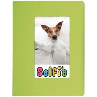 Selfie 2.25" x 3.5" Photo Album   Holds 20 Photos (Lime) for Polaroid PIF 300 Instant & Fuji Instax Mini Film