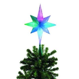 Brite Star Frosty Star Color Changing LED Tree Topper 42 525 00
