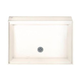 42.125 in x 42.125 in. Acrylic Single Threshold Shower Base in Linen 4242ST.222