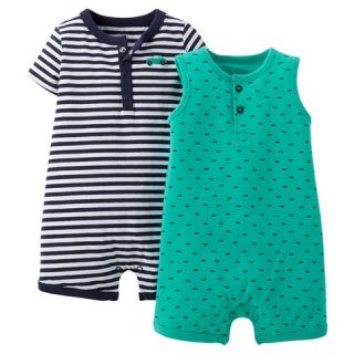 Just One You™Made by Carters® Newborn Boys 2 Pack Romper Set