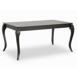 Baxton Studio Epperton Black Wood Modern Dining Table