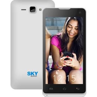Sky Devices 4.5D 4GB 3G/4G Android4.4 Unlocked Smartphone (Silver