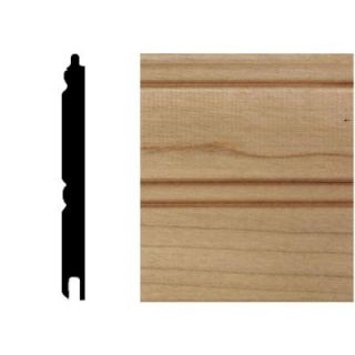 House of Fara 32 in. x 3 1/8 in. x 5/16 in. Maple Tongue & Groove Wainscot (1 Piece) DISCONTINUED 32M