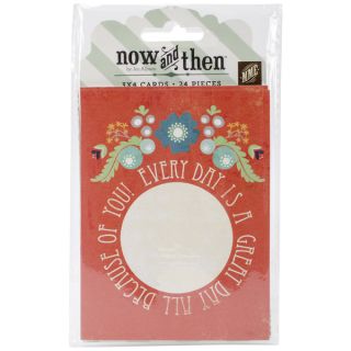 Now & Then Izzy Journaling Cards 3X4 24/Pkg Good Times