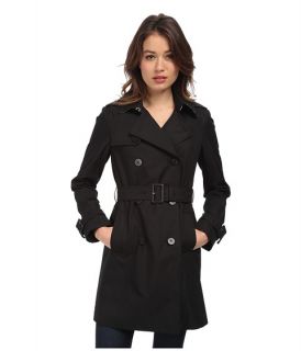 Diane von Furstenberg Sandrine Trench Coat Black