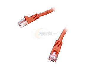 Coboc CY CAT5E 05 OR 5 ft. Cat 5E Orange Color 350Mhz UTP Network Cable