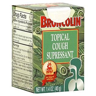 Broncolin  Tropical Cough Suppressant 1.4 Ounce