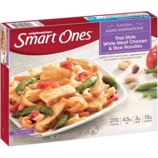 Weight Watchers Smart Ones Smart Creations Thai Style White Meat Chicken & Rice Noodles, 9.0 oz