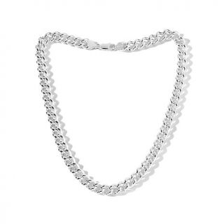 Sevilla Silver™ Hollow Curb Link 18" Necklace   7709141