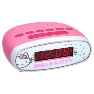 Hello Kitty Digital Alarm Clock   Pink (KT2051P)