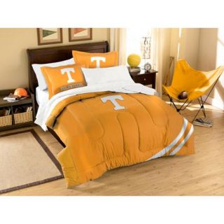 NCAA Applique 3 Piece Bedding Comforter Set, Tennessee