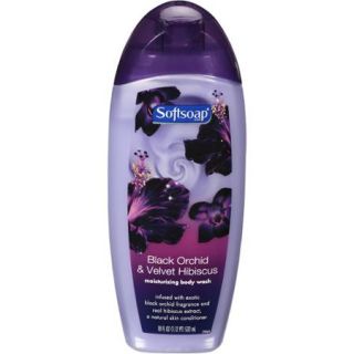 Softsoap Black Orchid & Velvet Hibiscus Moisturizing Body Wash, 18 oz