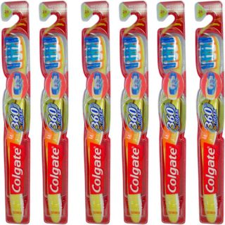 Colgate 360 ActiFlex Full Head Medium Toothbrush (Pack of 6