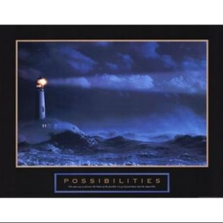 Possibilities Lighthouse Poster Print (28 x 22)
