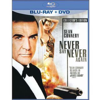 Never Say Never Again (Blu ray + Standard DVD) (Widescreen)