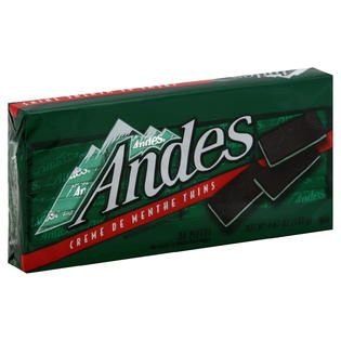 Andes  Creme de Menthe Thins, 28 pieces [4.67 oz (132 g)]