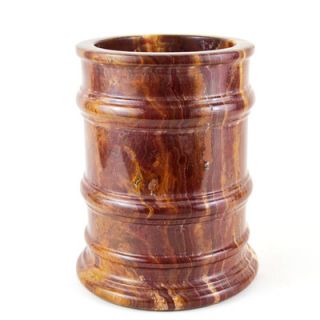 Onyx Waste Basket by Nature Home Decor