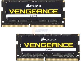 CORSAIR Vengeance Performance 8GB (2 x 4GB) 260 Pin DDR4 SO DIMM DDR4 2400 (PC4 19200) Notebook Memory Model CMSX8GX4M2A2400C16
