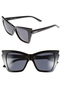 Le Specs Rapture 55mm Bat Wing Sunglasses
