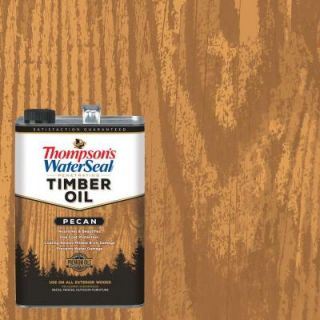 Thompson's WaterSeal 1 gal. Pecan Penetrating Timber Oil TH.049811 16