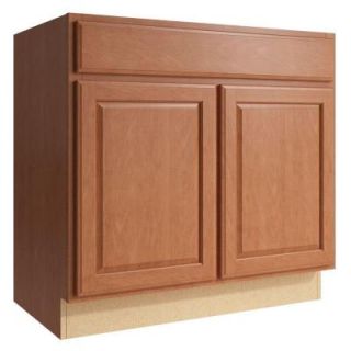 Cardell Salvo 36 in. W x 34 in. H Vanity Cabinet Only in Caramel VSB362134BUTT.AD7M7.C68M