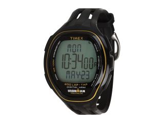Timex IRONMAN® Target Trainer Heart Rate Monitor TapScreen Black/Yellow Resin Strap Watch