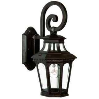 Acclaim Lighting Newcastle Collection 1 Light Marbleized Mahogany Outdoor Wall Mount Light Fixture 9512MM