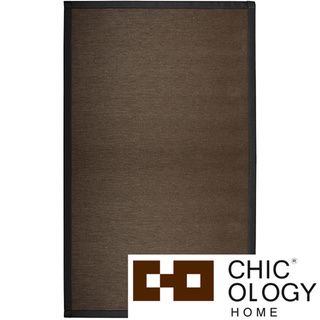 Chicology Audrick Black Coffee Floor Mat (3 x 5)