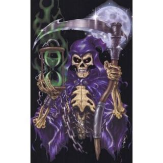 Black Light   Grim Reaper Time Keeper Poster Print (23 x 35)