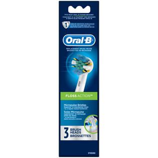 Oral B Triumph Oral B Floss Action Replacement Electric Toothbrush
