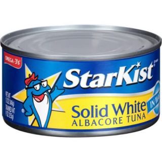 Starkist Solid White Albacore In Water Tuna, 12 Oz
