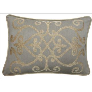 Heritage Gold Feather and Down Filled Decorative Pillow  