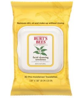 Burts Bees Facial Cleansing Towelettes   Makeup   Beauty