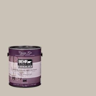 BEHR Premium Plus Ultra 1 Gal. No.UL170 9 Ceiling Tinted to Sculptor Clay Interior Paint 555801