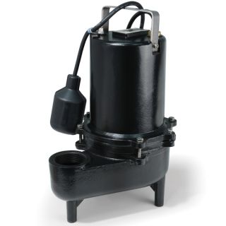 ESE60W ECO FLO Products .6 HP Submersible Cast Iron Sewage Pump   Wide