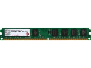 Transcend 2GB 240 Pin DDR2 SDRAM DDR2 667 (PC2 5300) Desktop Memory Model JM667QLU 2G