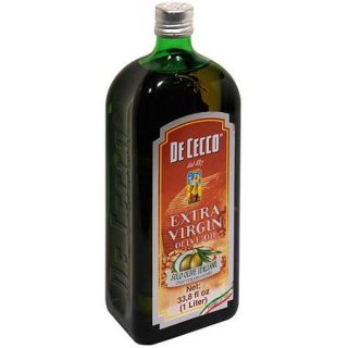 De Cecco Extra Virgin Olive Oil, 33.8 oz (Pack of 12)