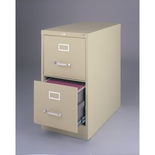 CommClad 2 Drawer Commercial Letter Size File Cabinet II