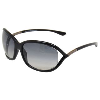 Tom Ford Womens Jennifer TF8 01B Black/Grey Sunglasses   15754486