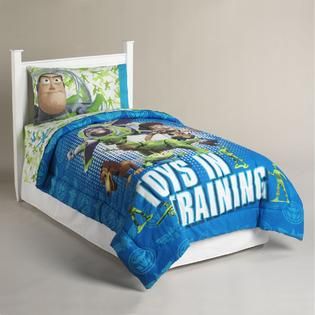 Disney Toy Story Buzz Lightyear Twin Comforter   Home   Bed & Bath