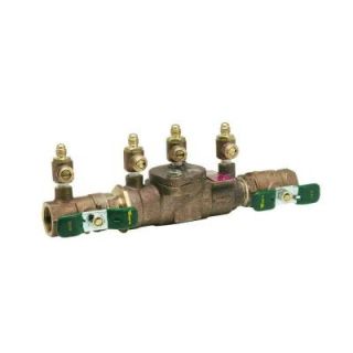 3/4 in. Brass FPT x FPT Reduced Pressure Zone Assembly 009M3QT