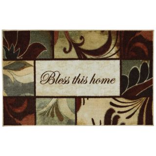 Mohawk Home New Wave Rules to Live By Printed Rug (18x26 Slice)