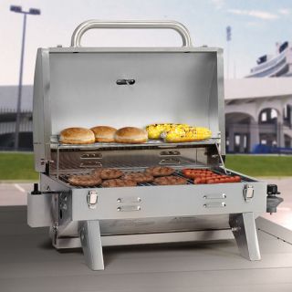 Outdoor Leisure Products Aussie 26.5 LP Gas Grill with Tabletop