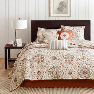 Madison Classics Neda 6 Piece Quilted Full/Queen Coverlet Set   Home