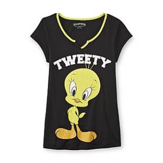 Looney Tunes Womens Graphic T Shirt   Tweety Bird   Clothing, Shoes