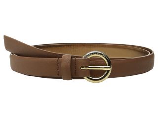 MICHAEL Michael Kors 20mm Saffiano Belt on MK Logo Ring Buckle