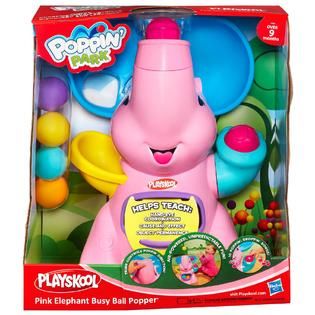 Playskool  Poppin Park Pink Elephant Busy Ball Popper Toy
